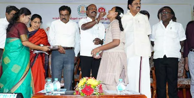 குடற்புழு நீக்க மாத்திரை வழங்கும் தேசிய சிறப்பு முகாம் தொடக்கம்